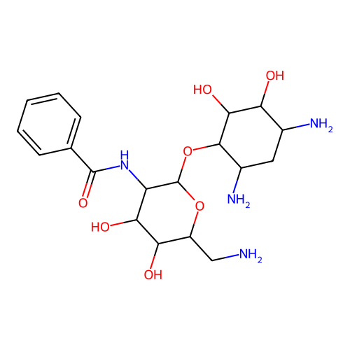 Neamine, N-benzoyl- structure