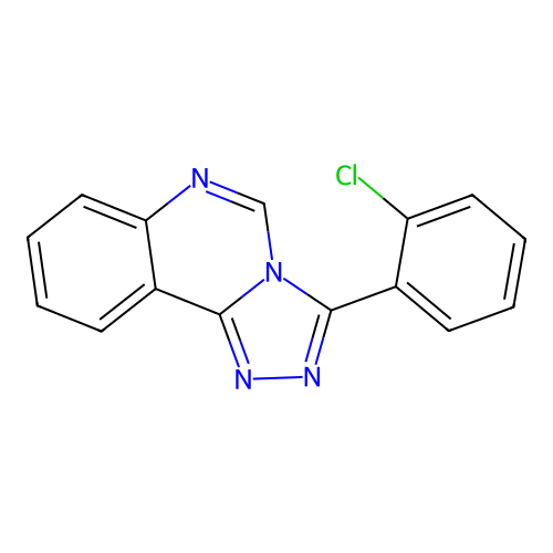 3-(2-Chlorophenyl)-[1,2,4]triazolo[4,3-c]quinazoline structure