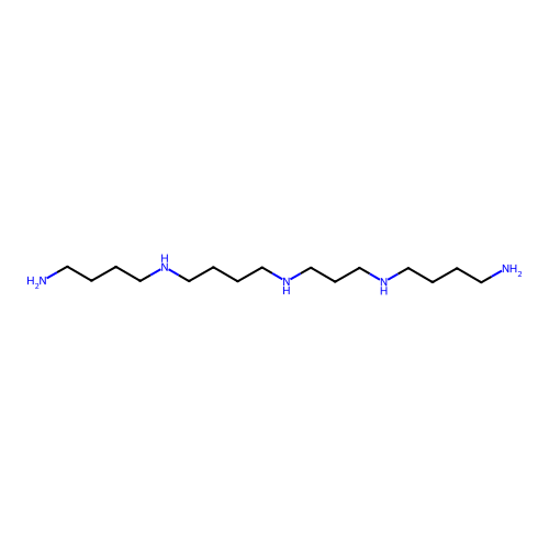 1,18-Diamino-5,9,14-triazaoctadecane structure