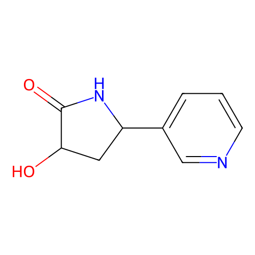 3-Hydroxy-5-pyridin-3-ylpyrrolidin-2-one structure