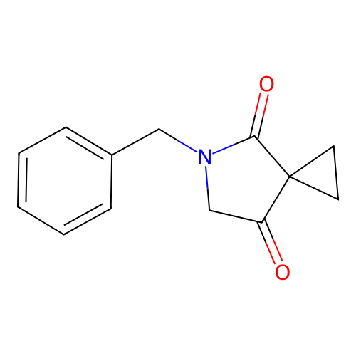 5-Benzyl-5-azaspiro[2.4]heptane-4,7-dione structure