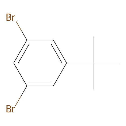 1,3-Dibromo-5-tert-butylbenzene structure