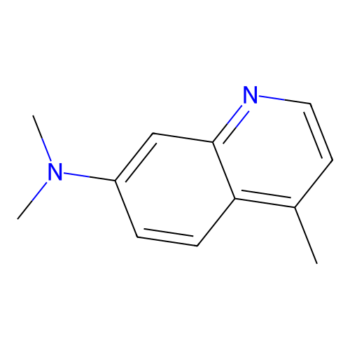 N,N,4-trimethylquinolin-7-amine structure