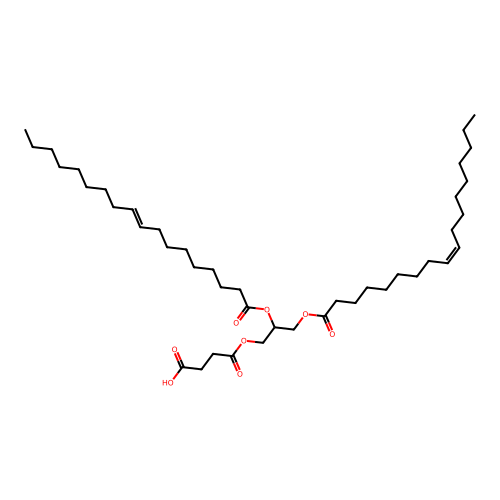 1,2-Dioleoyl-3-succinylglycerol structure