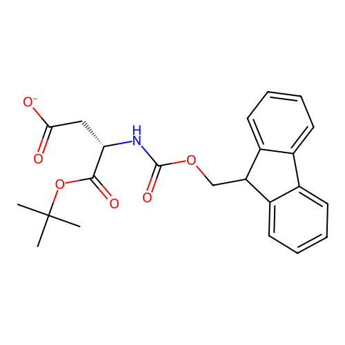1-tert-Butyl N-Fmoc-L-aspartate structure