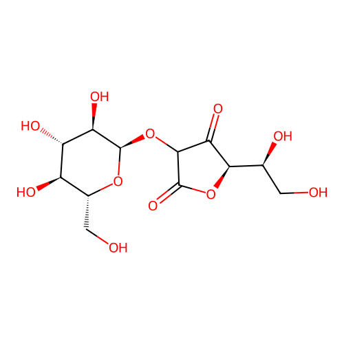 C12H18O11 structure