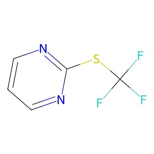 2-Trifluoromethylthiopyrimidine structure