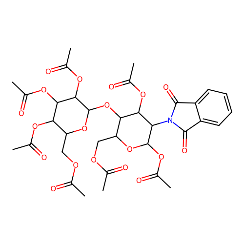 2-Phthalimidolactosamine, Heptaacetate (Mixture of Isomers) structure