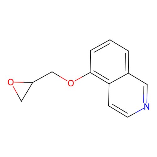 5-(Oxiran-2-ylmethoxy)isoquinoline structure