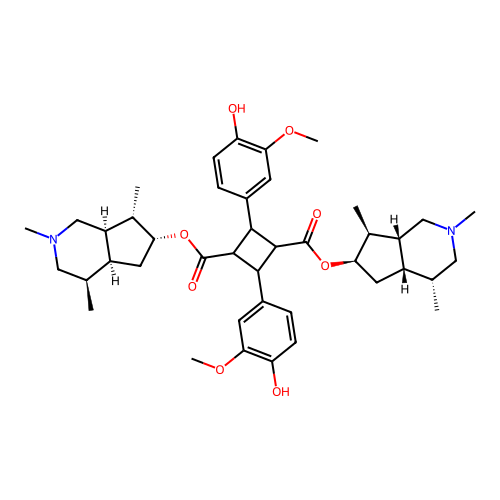 角蒿特灵酯碱 structure