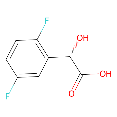 (S)-2-(2,5-Difluorophenyl)-2-hydroxyacetic Acid structure
