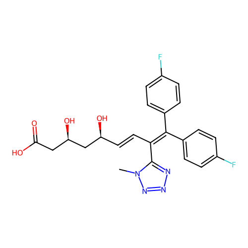 BMY-21950 free acid, (-)- structure