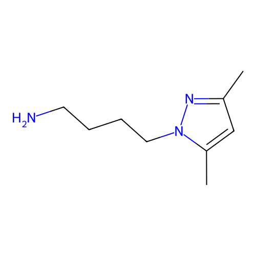 4-(3,5-Dimethyl-1H-pyrazol-1-yl)butylamine structure