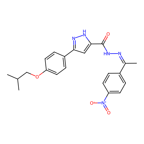 C22H23N5O4 structure