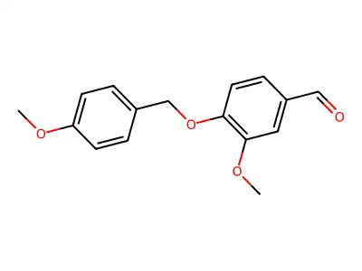 3-Methoxy-4-[(4-methoxyphenyl)methoxy]benzaldehyde structure