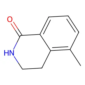 3,4-dihydro-5-methyl-1(2H)-isoquinolinone structure