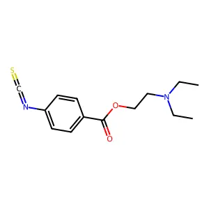Procaine isothiocyanate structure