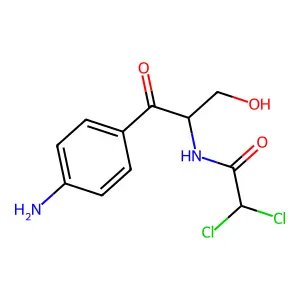 Aminodehydrochloramphenicol structure