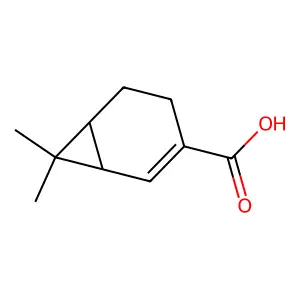 (-)-异查米酸 structure