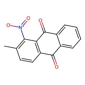 2-Methyl-1-nitroanthraquinone structure
