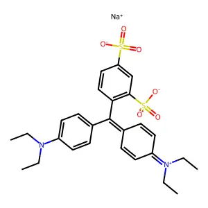 Sulfan Blue structure