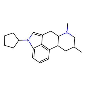1-Cyclopentylfestuclavine structure
