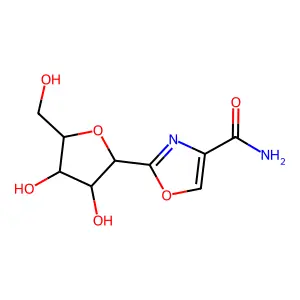 Oxazofurin structure