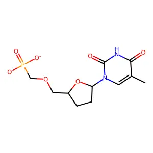 DiNa-5'-O-Phosphonomethyl-dT structure