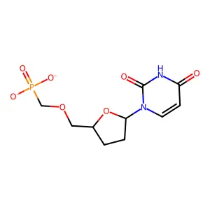 DiNa-5'-O-Phosphonomethyl-ddU structure
