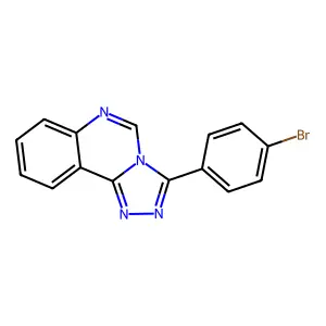 3-(4-Bromophenyl)-[1,2,4]triazolo[4,3-c]quinazoline structure
