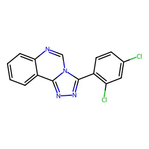 3-(2,4-Dichlorophenyl)-[1,2,4]triazolo[4,3-c]quinazoline structure