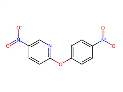 5-Nitro-2-(4-nitrophenoxy)pyridine structure