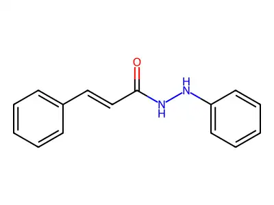 (2E)-N',3-diphenylprop-2-enehydrazide structure