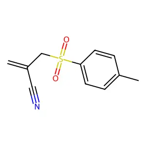 2-{[(4-Methylphenyl)sulfonyl]methyl}acrylonitrile structure