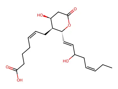 11-dehydro Thromboxane B3 structure