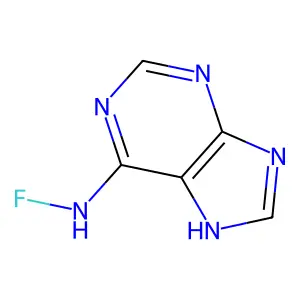 6-Fluoroaminopurine structure