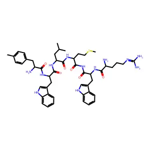 substance P (6-11), Arg(6)-Trp(7,9)-Me-Phe(8)- structure