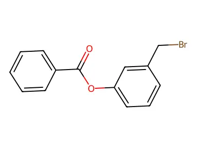 3-(Bromomethyl)phenyl benzoate structure