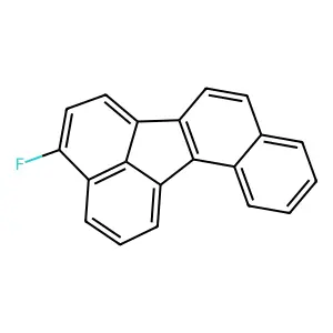 4-Fluorobenzo(j)fluoranthene structure