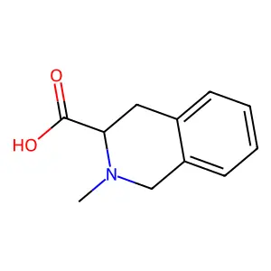 (R)-2-Methyl-1,2,3,4-tetrahydroisoquinoline-3-carboxylic acid structure