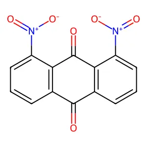 1,8-Dinitro-9,10-anthraquinone structure