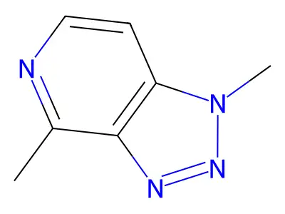 1,4-Dimethyl-1H-1,2,3-triazolo[4,5-c]pyridine structure
