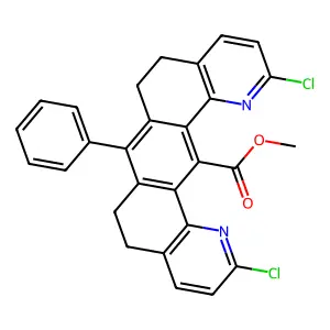 methyl dichloro(phenyl)[?]carboxylate structure