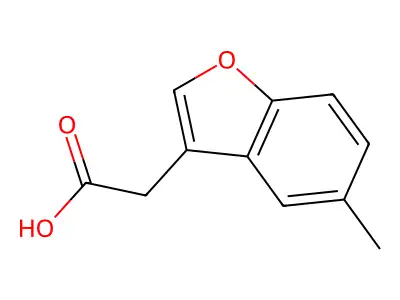 2-(5-Methyl-1-benzofuran-3-yl)acetic acid structure