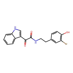 Polyandrocarpamide A structure