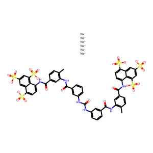 Suramin (sodium salt) structure