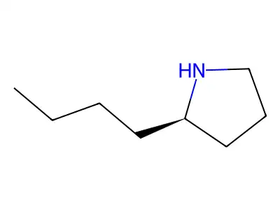 (R)-2-Butylpyrrolidine structure
