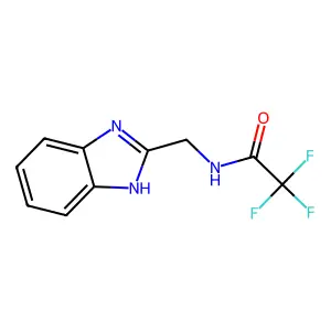 Acetamide, N-(1H-benzimidazol-2-ylmethyl)-2,2,2-trifluoro- structure