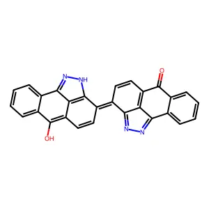 [3,3'-Bianthra[1,9-cd]pyrazole]-6,6'(2H,2'H)-dione structure
