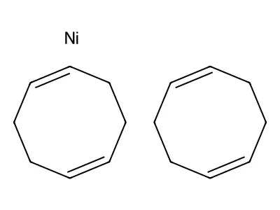 双(1,5-环辛二烯)镍 structure